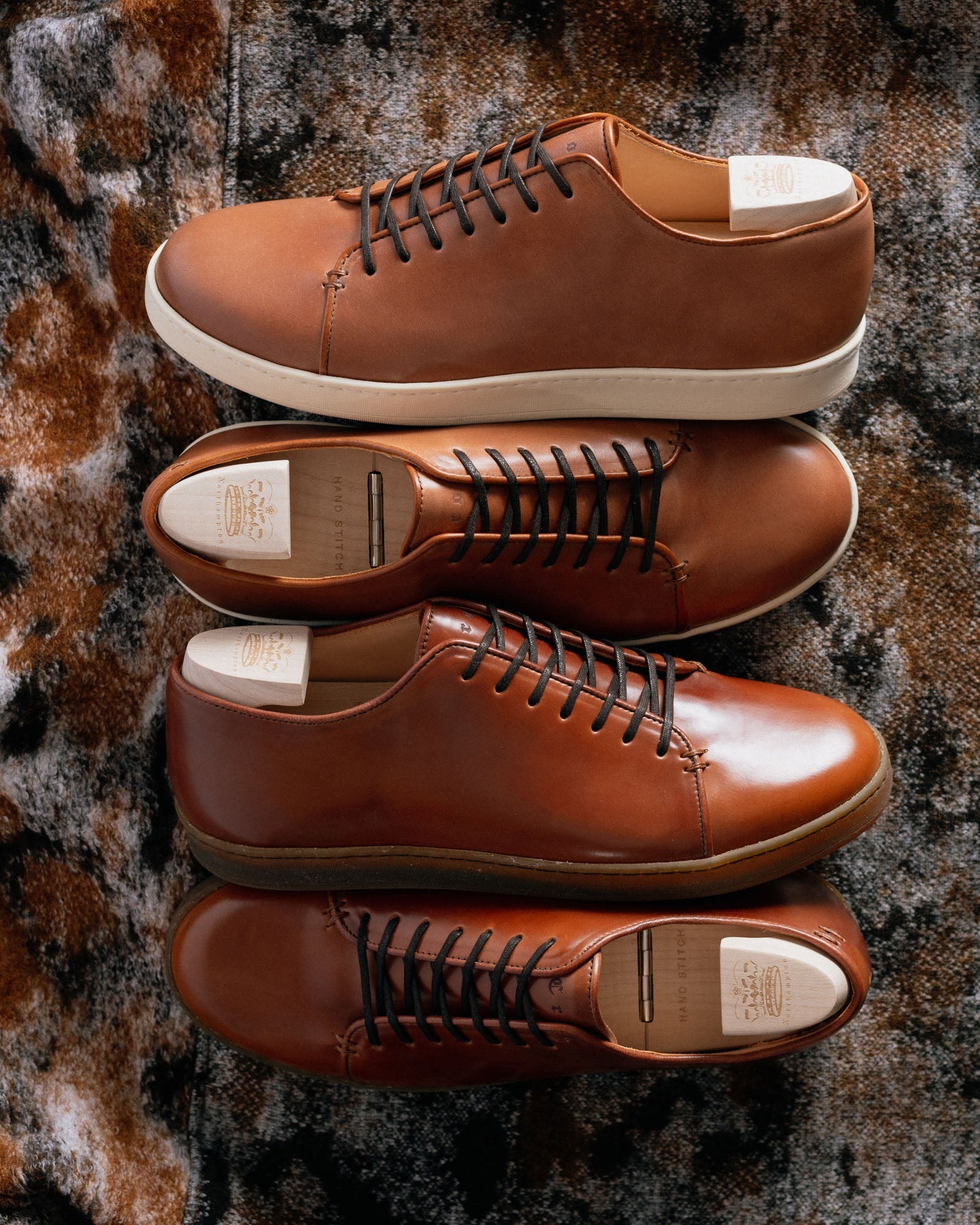 D7 - Horween Shell Cordovan 'Amaretto' and 'Natural Unglazed