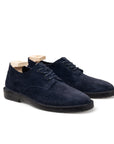 Grove Desert Shoe - Navy Kudu Suede