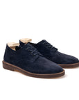 Grove Desert Shoe - Navy Kudu Suede