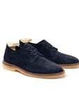 Grove Desert Shoe - Navy Kudu Suede