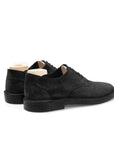 Grove Desert Shoe - Black Kudu Suede