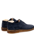 Grove Desert Shoe - Navy Kudu Suede