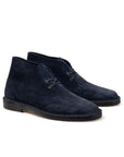 Woodford Desert Boot - Navy Kudu Suede