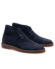 Woodford Desert Boot - Navy Kudu Suede