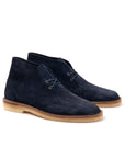 Woodford Desert Boot - Navy Kudu Suede