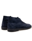 Woodford Desert Boot - Navy Kudu Suede