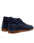 Woodford Desert Boot - Navy Kudu Suede