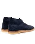 Woodford Desert Boot - Navy Kudu Suede
