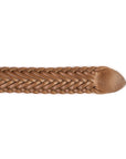 Horween Natural Chromexcel Leather Belt - Plaited