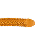 Plaited Belt - Mustard Badalassi Minerva Box
