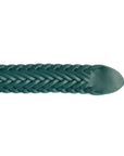 Plaited Belt - Teal Badalassi Minerva Box