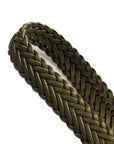Plaited Belt - Olive Badalassi Minerva Box