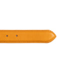 Feather Edge Belt - Mustard Badalassi Minerva Box