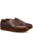 Ernest Wholecut - Horween No 8 Marbled Western Floral Shell Cordovan