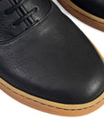 Abbey Unlined Oxford - Black Horween Dearborn
