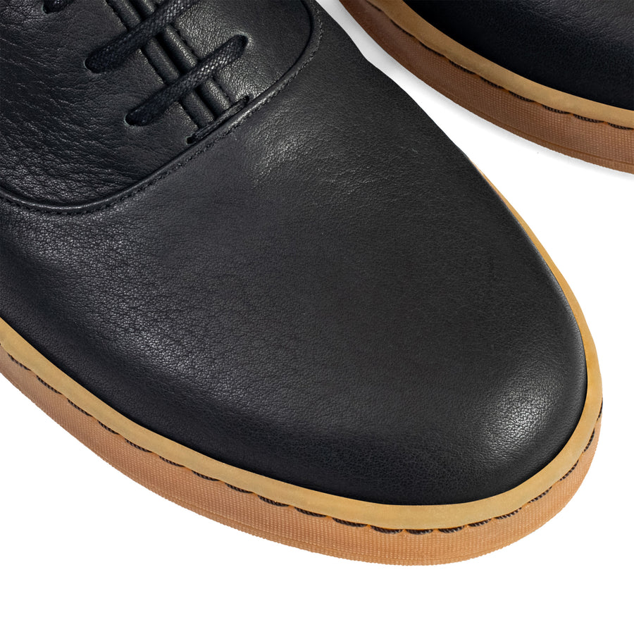 Abbey Unlined Oxford - Black Horween Dearborn