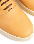 Abbey Unlined Oxford - Tan Horween Dearborn
