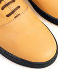 Abbey Unlined Oxford - Tan Horween Dearborn