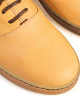 Abbey Unlined Oxford - Tan Horween Dearborn