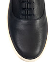 Abbey Unlined Oxford - Black Horween Dearborn