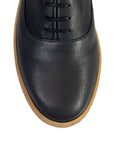 Abbey Unlined Oxford - Black Horween Dearborn