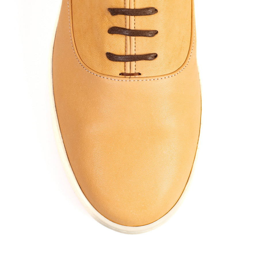Abbey Unlined Oxford - Tan Horween Dearborn