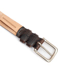 C.F. Stead Naked Kudu Snuff Leather Belt