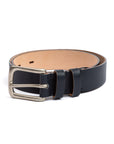 Navy Calf Leather Belt