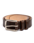 C.F. Stead Naked Kudu Snuff Leather Belt
