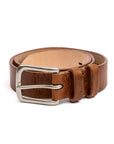 C.F. Stead Naked Kudu Nutmeg Leather Belt
