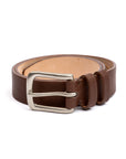 Brown Horween Buffalo Leather Belt
