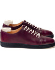 Harlestone Derby - Horween D15 Marbled Ultraviolet Shell Cordovan - Deluxe Care Pack