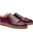 Harlestone Derby - Horween D15 Marbled Ultraviolet Shell Cordovan - Deluxe Care Pack