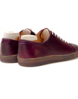 Harlestone Derby - Horween D15 Marbled Ultraviolet Shell Cordovan - Deluxe Care Pack