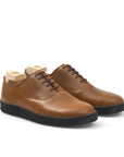 Abbey Oxford - Horween Bourbon Shell Cordovan - Deluxe Care Pack