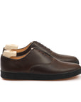 Abbey Oxford - Horween Dark Cognac Shell Cordovan - Deluxe Care Pack