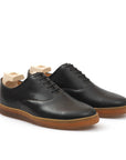 Abbey Oxford - Black Horween Shell Cordovan