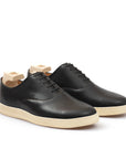 Abbey Oxford - Black Horween Shell Cordovan