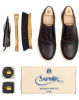 Abbey Oxford - Horween No 8 Shell Cordovan - Deluxe Care Pack