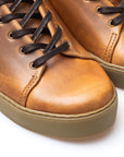 Overstone Hi Derby - Horween Sunflower Chromexcel