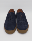 Upton Wholecut TL - French Navy Janus Calf Suede - SRE 67