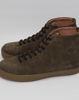 Overstone Hi Derby - Olive Calf Suede - SRE 54