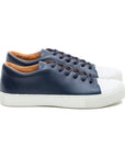 Abington Toe Cap - Navy Calf