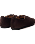Regent Wholecut Shoe - Brown Janus Calf Suede