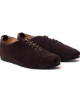 Regent Wholecut Shoe - Brown Janus Calf Suede