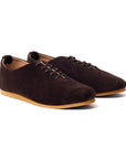 Regent Wholecut Shoe - Brown Janus Calf Suede