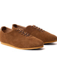 Regent Wholecut Shoe - Snuff Janus Calf Suede