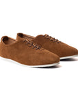 Regent Wholecut Shoe - Snuff Janus Calf Suede