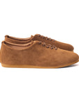 Regent Wholecut Shoe - Snuff Janus Calf Suede