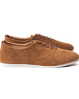 Regent Wholecut Shoe - Snuff Janus Calf Suede